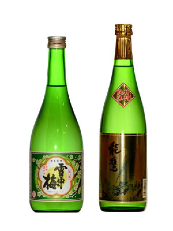 画像1: 雪中梅普通酒（720ml）＋能鷹特別純米酒（720ml） (1)